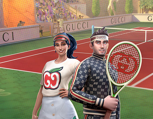Wildlife e Gucci trazem estilo especial para o Tennis Clash em nova parceria